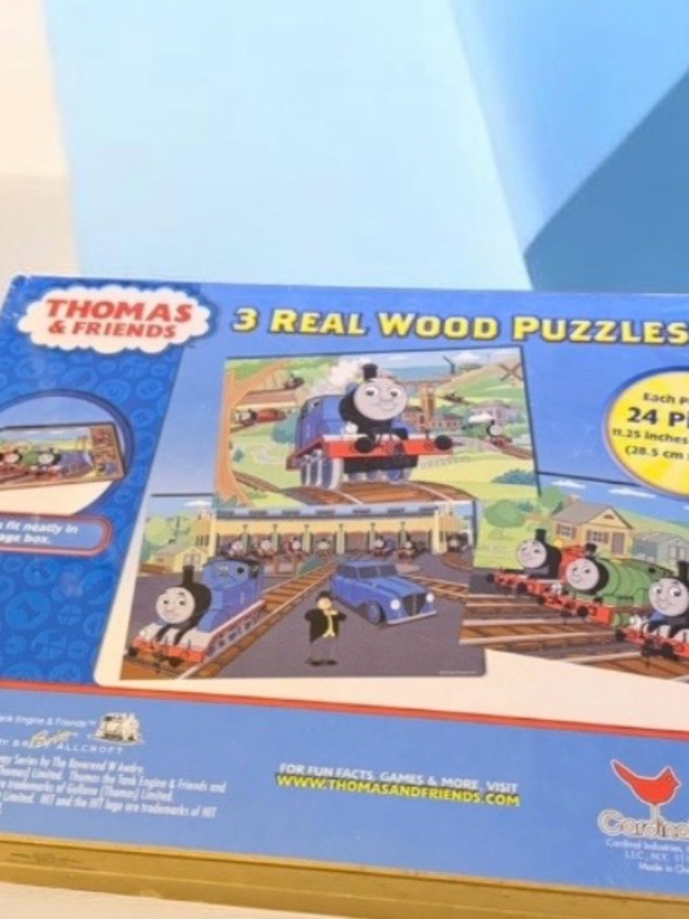New~Thomas & Friends~Thomas The Tank Engine~3 Wooden Puzzles ~ 24 Pieces Each - Picture 7 of 16